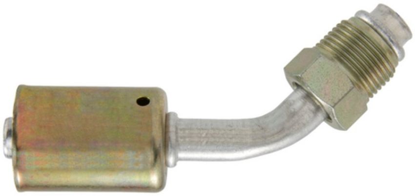 Four Seasons 10808 45 Degree Male O-Ring, Aluminum, Standard Diameter Beadlock, A/C Fitting