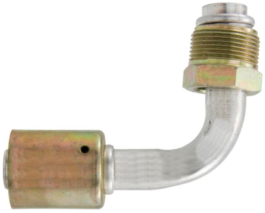Four Seasons 10912 90 Degree Male O-Ring, Aluminum, Standard Diameter Beadlock, A/C Fitting