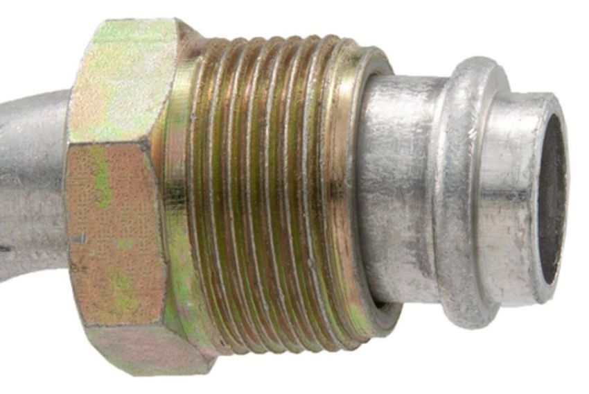 Four Seasons 10912 90 Degree Male O-Ring, Aluminum, Standard Diameter Beadlock, A/C Fitting