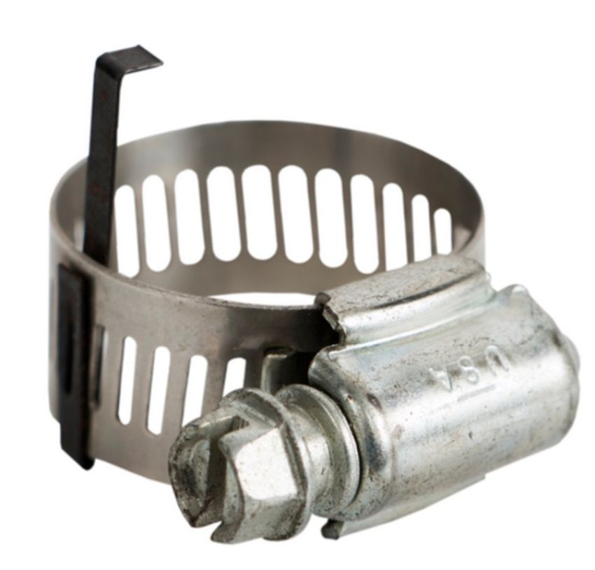 Four Seasons 11068 Hose Clamp with locator tab for #6 and #8 Standard Diameter A/C Hose