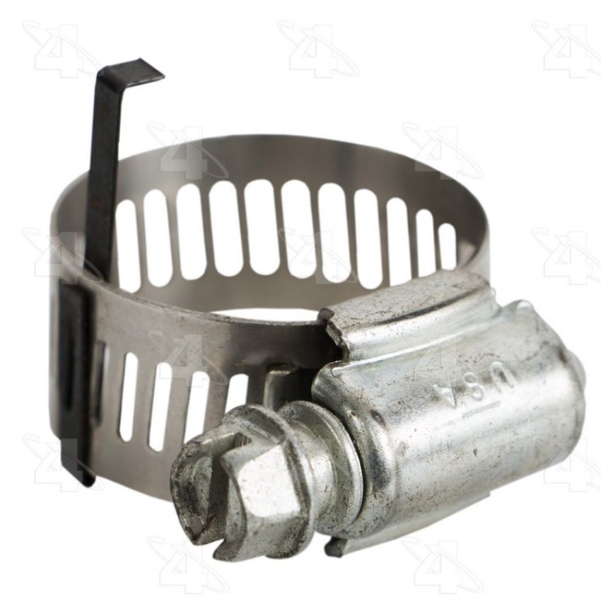 Four Seasons 11068 Hose Clamp with locator tab for #6 and #8 Standard Diameter A/C Hose