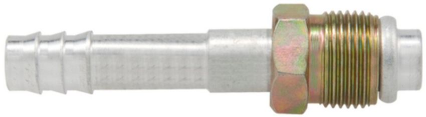 Four Seasons 11708 Straight Male O-Ring, Aluminum, Standard Diameter Barb and Clamp, A/C Fitting