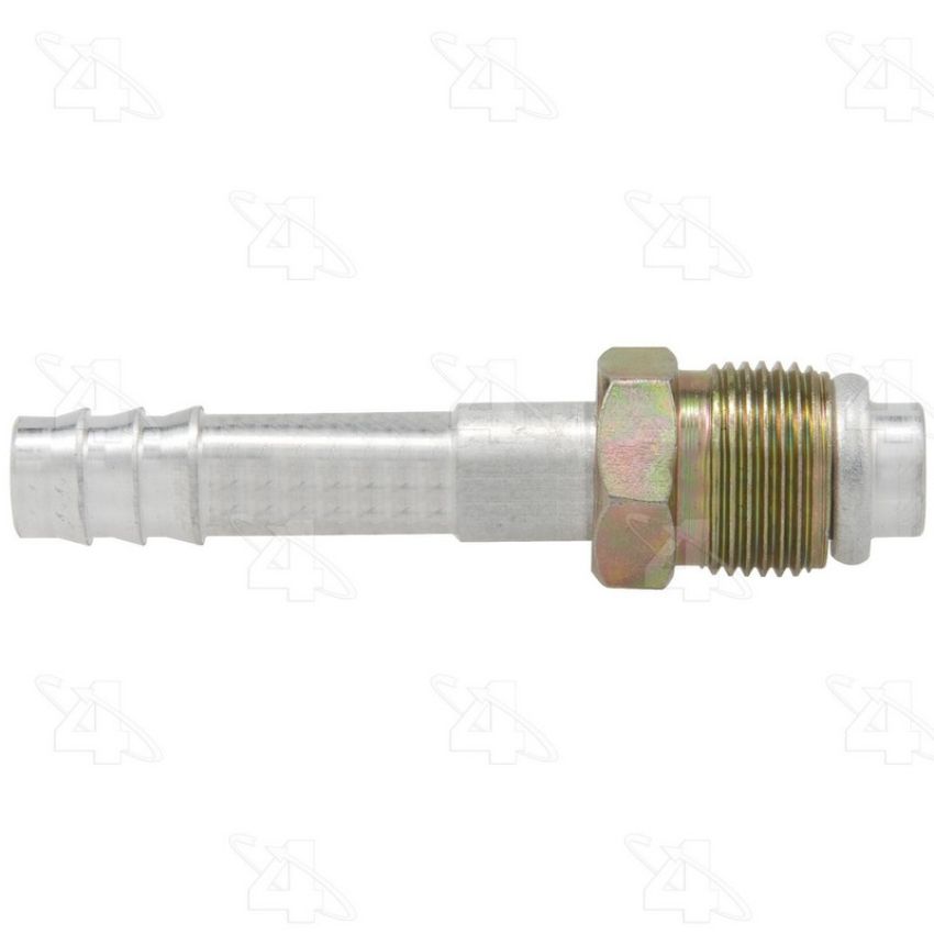 Four Seasons 11708 Straight Male O-Ring, Aluminum, Standard Diameter Barb and Clamp, A/C Fitting