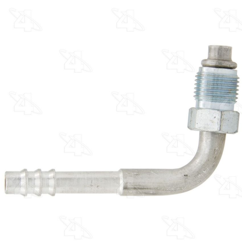 Four Seasons 11906 90 Degree Male O-Ring, Aluminum, Standard Diameter Barb and Clamp, A/C Fitting