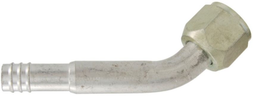 Four Seasons 12112 45 Degree Female O-Ring, Aluminum, Standard Diameter Barb and Clamp, A/C Fitting