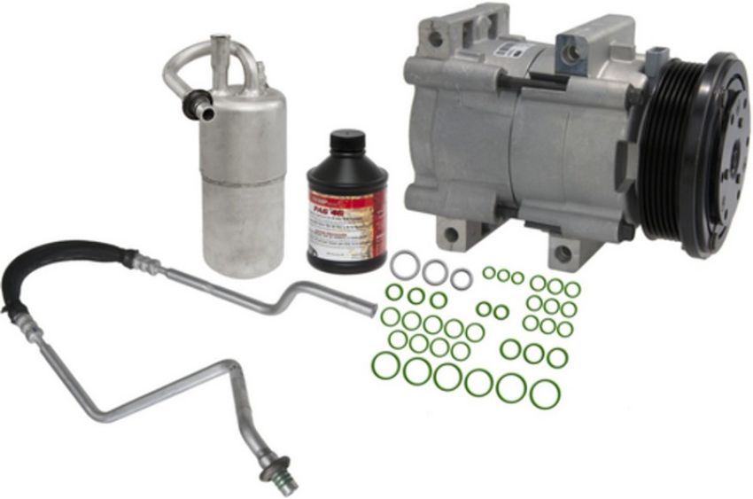 Four Seasons 1214NK Complete Air Conditioning Kit w/ New Compressor