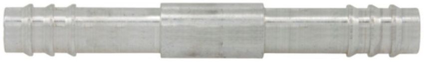 Four Seasons 12308 In-line Splicer, Aluminum, Standard Diameter Barb and Clamp, A/C Fitting