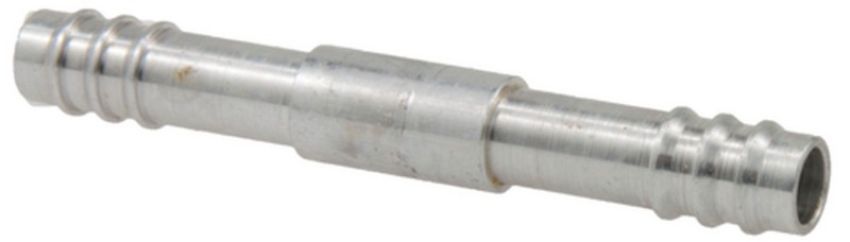 Four Seasons 12308 In-line Splicer, Aluminum, Standard Diameter Barb and Clamp, A/C Fitting