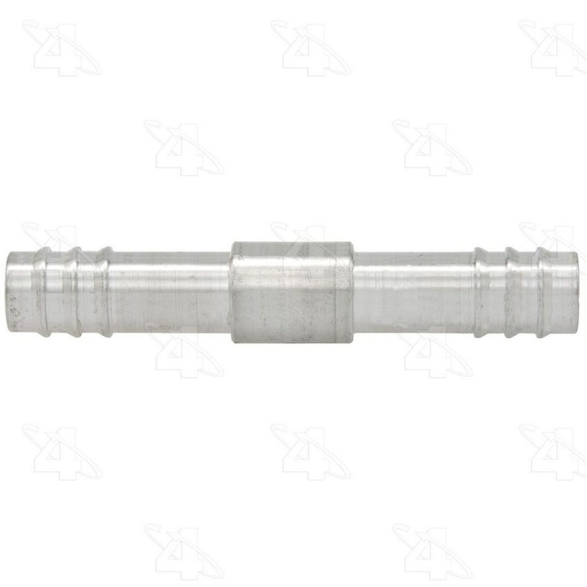 Four Seasons 12310 In-line Splicer, Aluminum, Standard Diameter Barb and Clamp, A/C Fitting