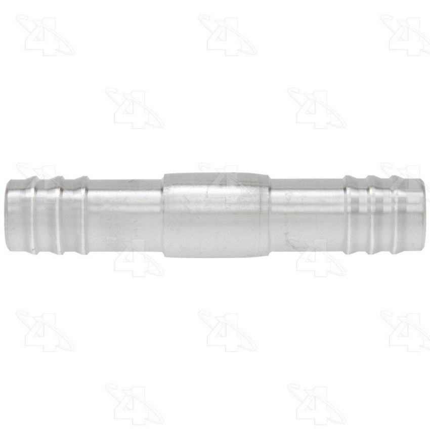 Four Seasons 12312 In-line Splicer, Aluminum, Standard Diameter Barb and Clamp, A/C Fitting