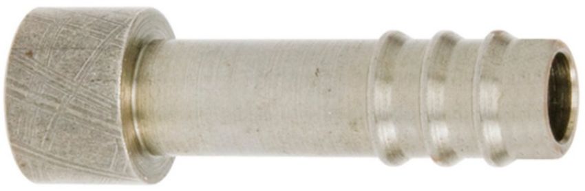Four Seasons 12382 Braze-On Hose Connector (outer), Steel, Standard Diameter Barb and Clamp