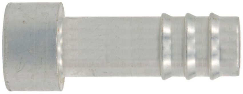 Four Seasons 12393 Braze-On Hose Connector (outer), Aluminum, Standard Diameter Barb and Clamp