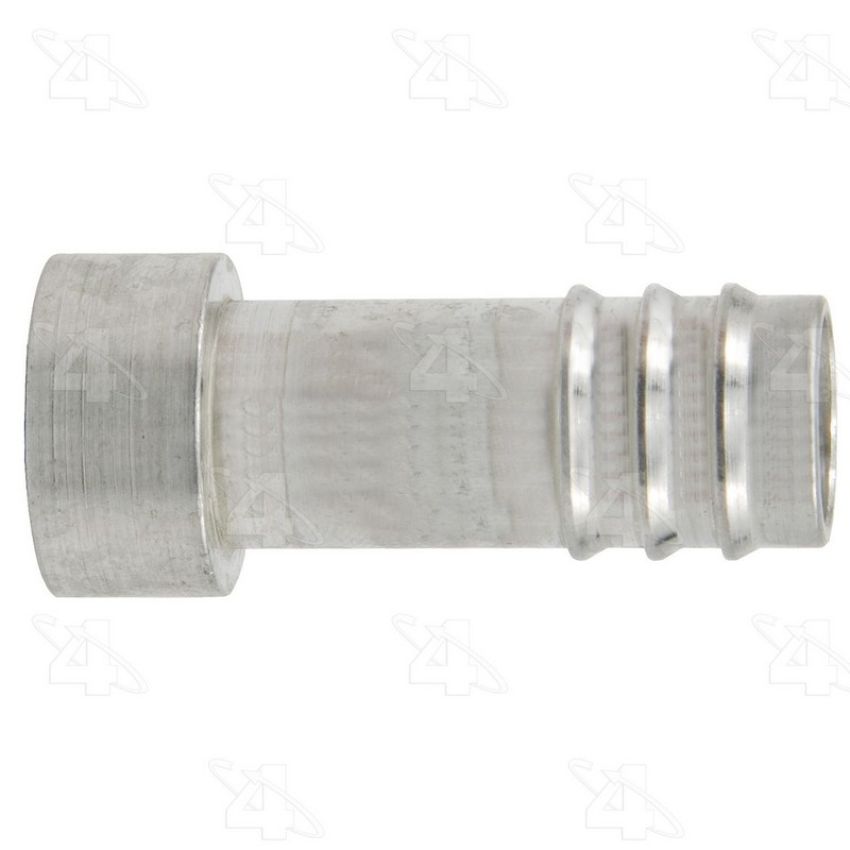Four Seasons 12394 Braze-On Hose Connector (outer), Aluminum, Standard Diameter Barb and Clamp