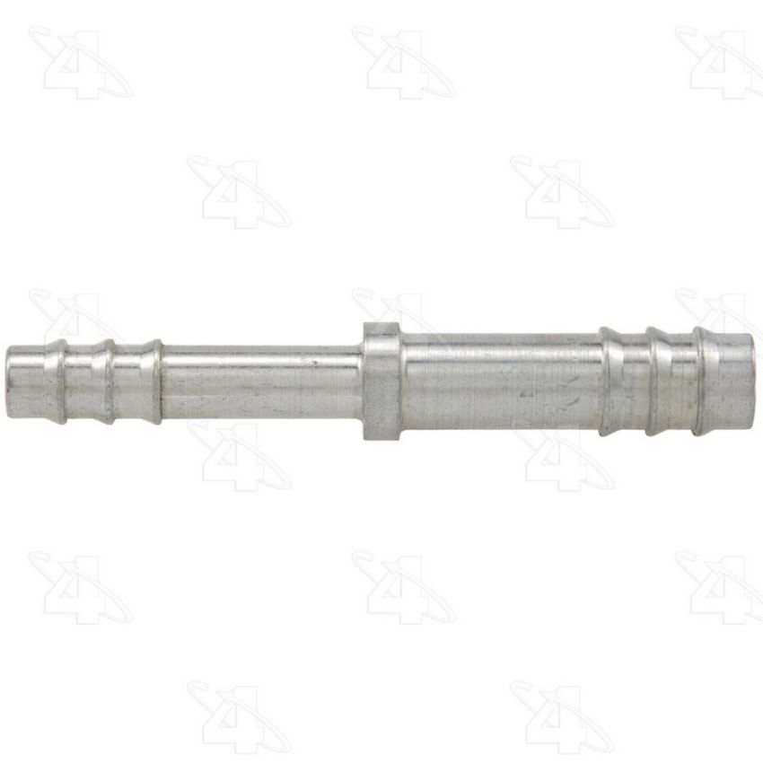 Four Seasons 12406 In-line Splicer, Aluminum, Standard Diameter Barb and Clamp, A/C Fitting