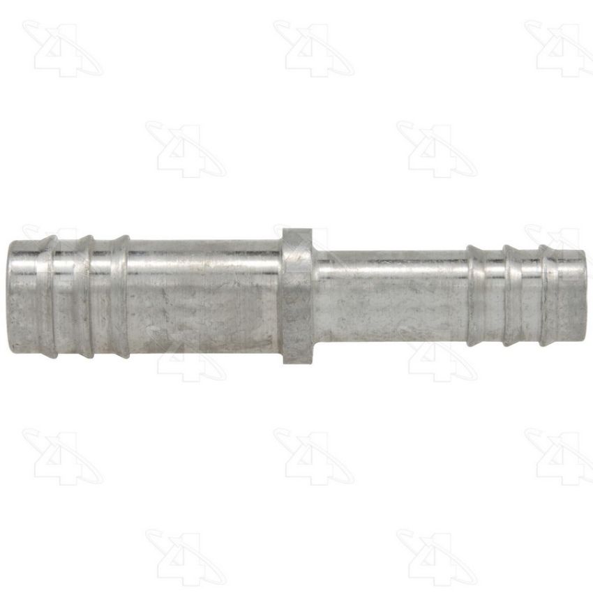 Four Seasons 12410 In-line Splicer, Aluminum, Standard Diameter Barb and Clamp, A/C Fitting