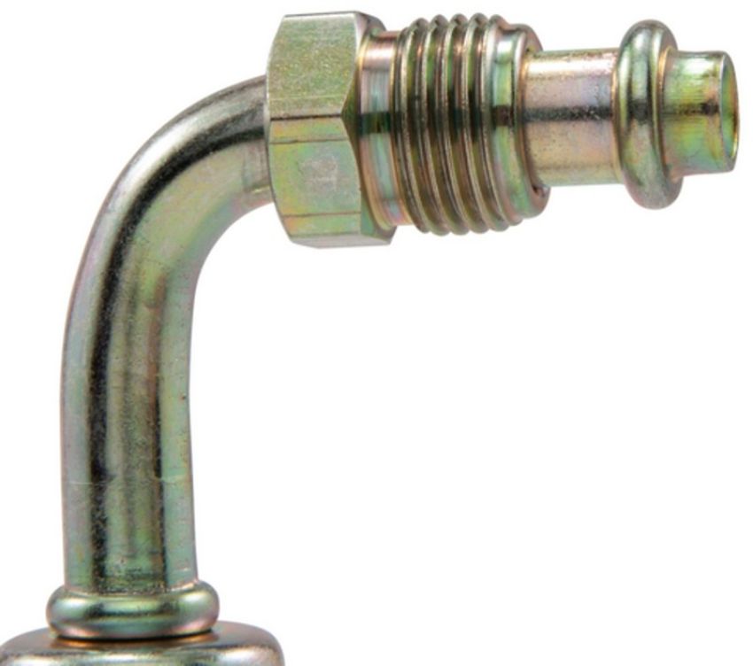 Four Seasons 12906 90 Degree Male O-Ring Short Pilot, Steel, Standard Diameter Beadlock A/C Fitting