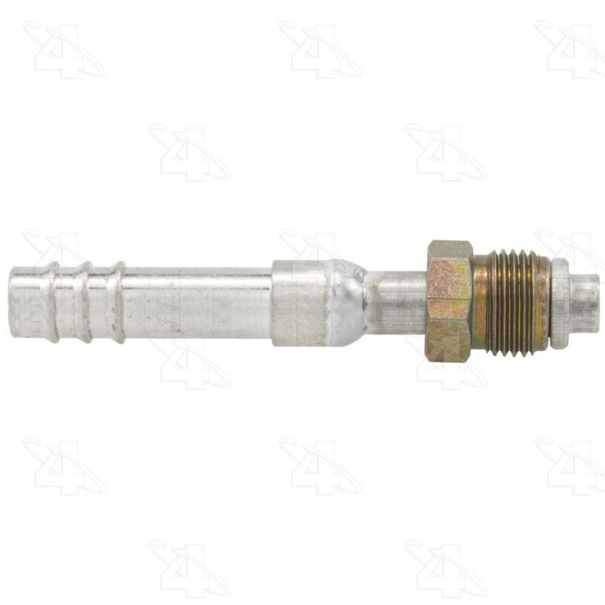 Four Seasons 13008 Straight Male O-Ring, Aluminum, Standard Diameter Barb and Clamp, A/C Fitting
