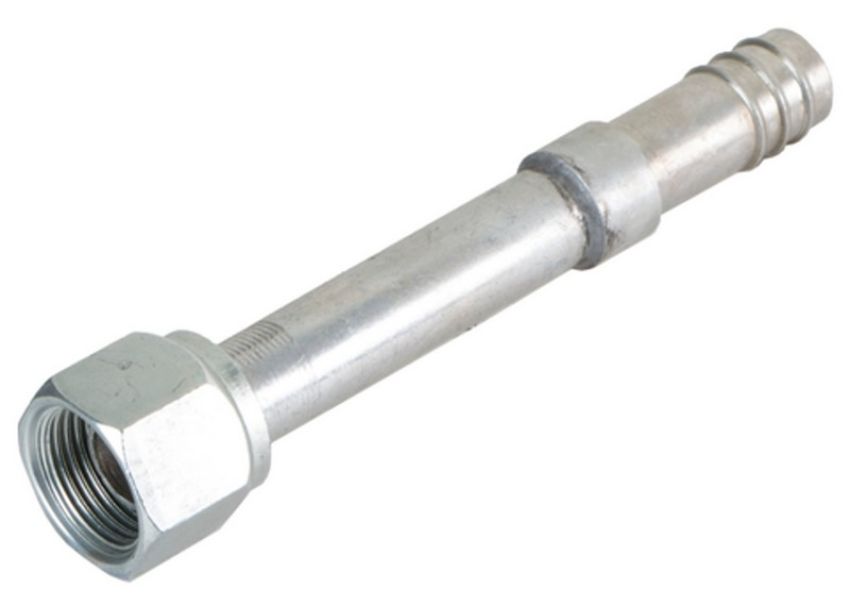 Four Seasons 13422 Straight Female O-Ring, Aluminum, Standard Diameter Barb and Clamp, A/C Fitting