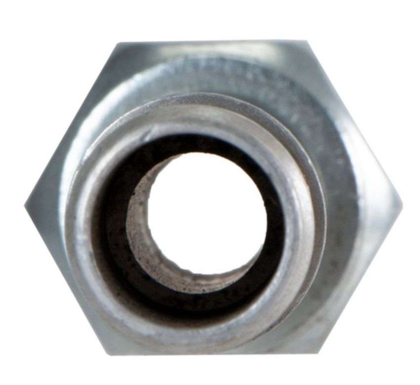Four Seasons 13422 Straight Female O-Ring, Aluminum, Standard Diameter Barb and Clamp, A/C Fitting