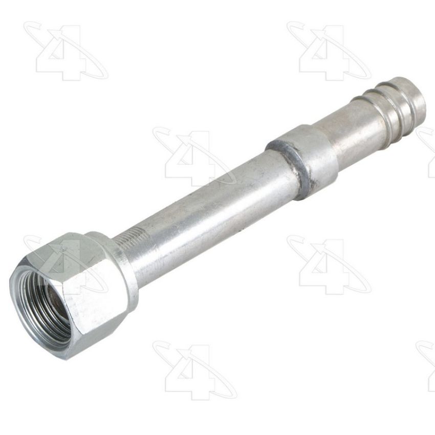 Four Seasons 13422 Straight Female O-Ring, Aluminum, Standard Diameter Barb and Clamp, A/C Fitting