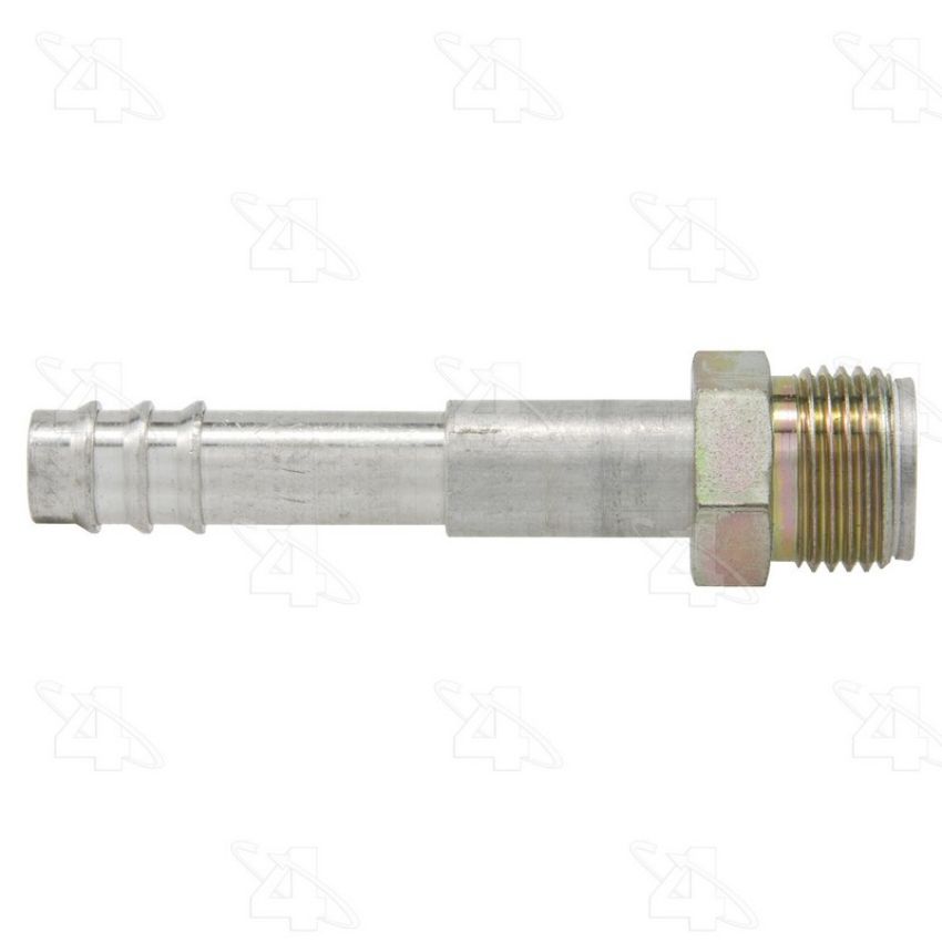 Four Seasons 13808 Straight Male Insert O-Ring, Aluminum, Standard Diameter Barb and Clamp