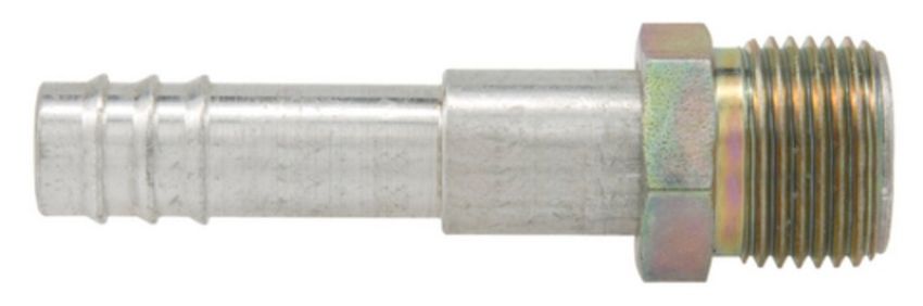 Four Seasons 13810 Straight Male Insert O-Ring, Aluminum, Standard Diameter Barb and Clamp
