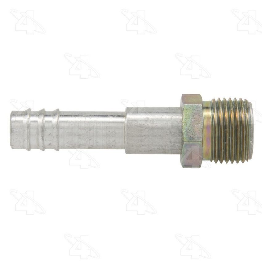 Four Seasons 13810 Straight Male Insert O-Ring, Aluminum, Standard Diameter Barb and Clamp