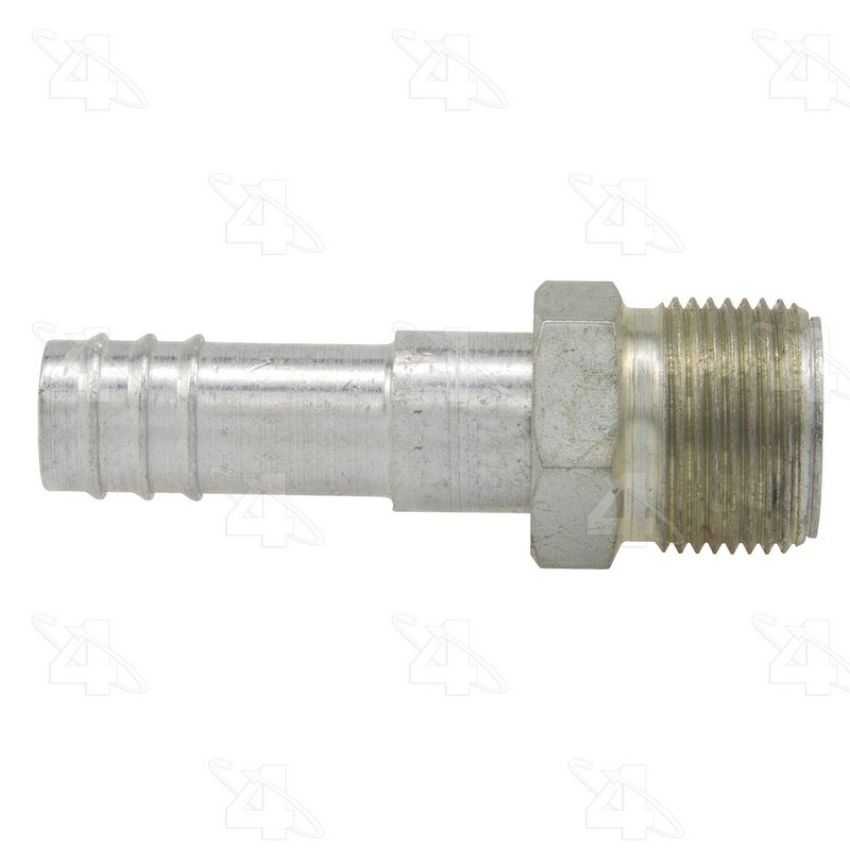 Four Seasons 13812 Straight Male Insert O-Ring, Aluminum, Standard Diameter Barb and Clamp