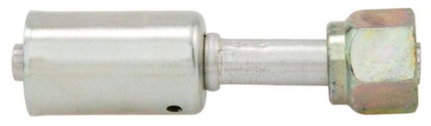 Four Seasons 14006 Straight Female O-Ring, Aluminum, Standard Diameter Beadlock, A/C Fitting