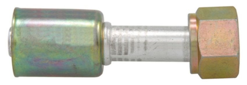 Four Seasons 14010 Straight Female O-Ring, Aluminum, Standard Diameter Beadlock, A/C Fitting