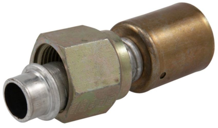Four Seasons 14012 Straight Female O-Ring, Aluminum, Standard Diameter Beadlock, A/C Fitting