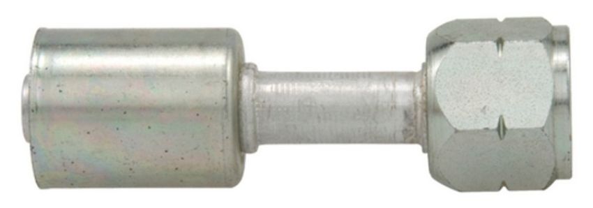 Four Seasons 14093 Straight Female Dual O-Ring, Aluminum, Standard Diameter Beadlock, A/C Fitting