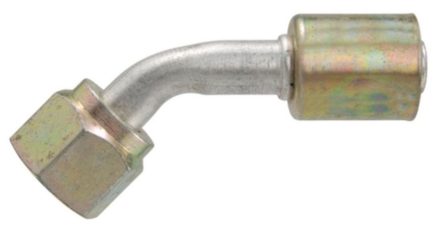 Four Seasons 14112 45 Degree Female O-Ring, Aluminum, Standard Diameter Beadlock, A/C Fitting