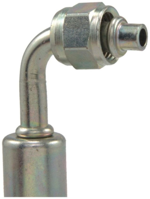 Four Seasons 14226 90 Degree Female O-Ring Long Pilot, Steel, Standard Diameter Beadlock A/C Fitting