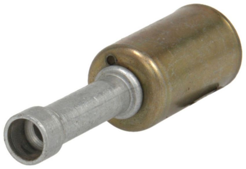 Four Seasons 14261 Braze-On Hose Connector (outer), Aluminum, Std Diameter Beadlock A/C Fitting