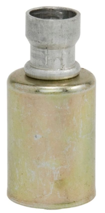 Four Seasons 14262 Braze-On Hose Connector (outer), Aluminum, Std Diameter Beadlock A/C Fitting