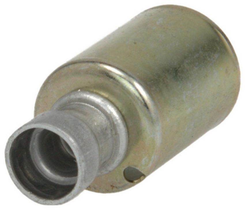 Four Seasons 14262 Braze-On Hose Connector (outer), Aluminum, Std Diameter Beadlock A/C Fitting