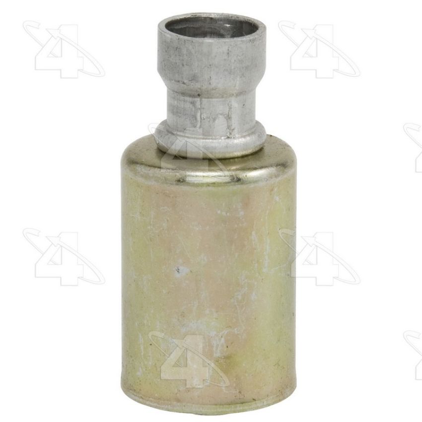 Four Seasons 14262 Braze-On Hose Connector (outer), Aluminum, Std Diameter Beadlock A/C Fitting