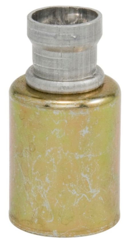 Four Seasons 14263 Braze-On Hose Connector (outer), Aluminum, Std Diameter Beadlock A/C Fitting
