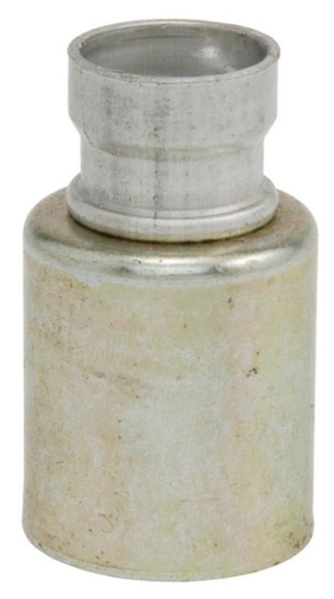 Four Seasons 14264 Braze-On Hose Connector (outer), Aluminum, Std Diameter Beadlock A/C Fitting