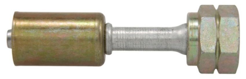 Four Seasons 14426 Straight Female Metric O-Ring, Aluminum, Standard Diameter Beadlock, A/C Fitting