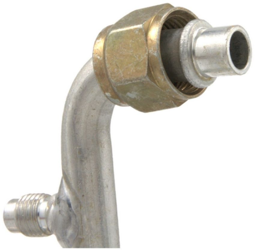 Four Seasons 14918 90 Degree Female O-Ring with R12 Service Port, Aluminum, Standard Diameter Beadlock
