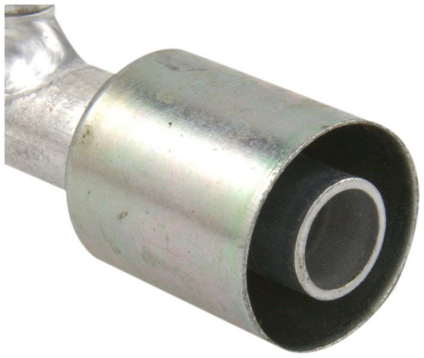 Four Seasons 14952 In-line Splicer with R134a Service Port, Aluminum, Standard Diameter Beadlock