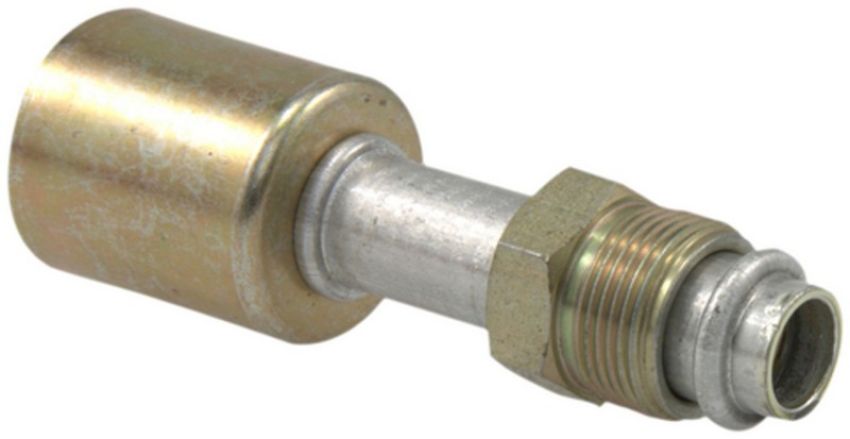 Four Seasons 15012 Straight Male O-Ring, Aluminum, Standard Diameter Beadlock, A/C Fitting