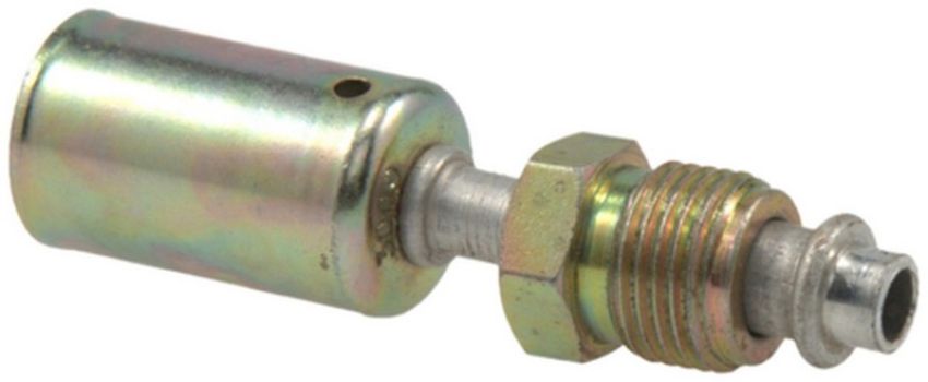 Four Seasons 15046 Straight Male O-Ring, Aluminum, Standard Diameter Beadlock, A/C Fitting
