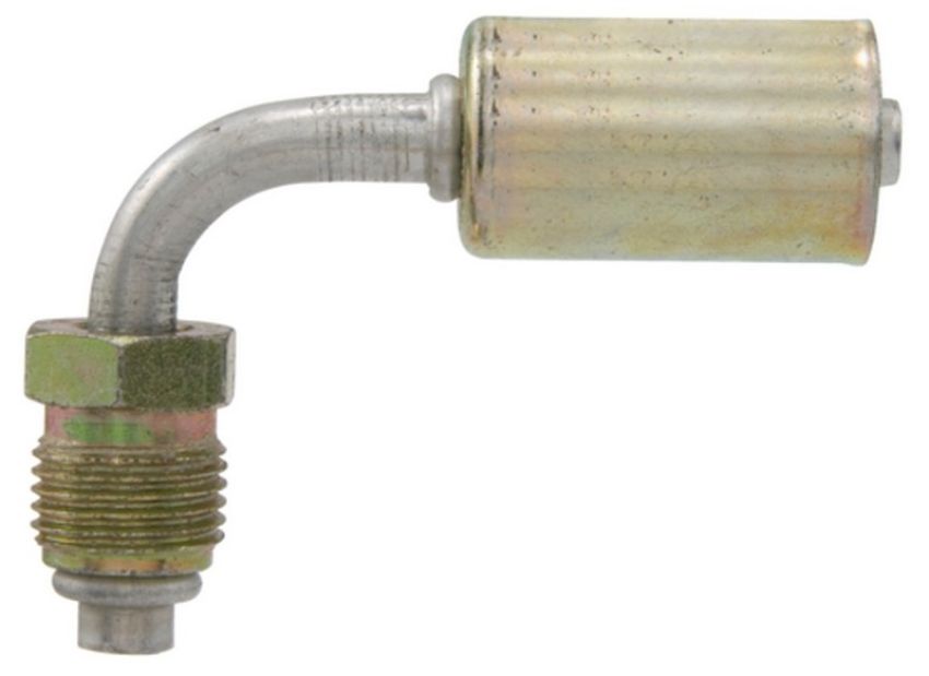 Four Seasons 15346 90 Degree Male O-Ring, Aluminum, Standard Diameter Beadlock, A/C Fitting