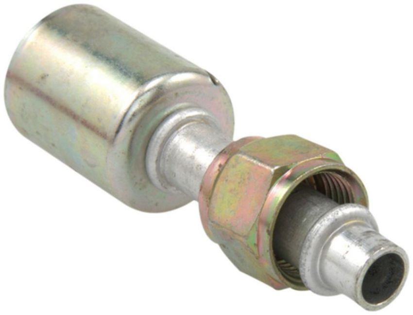 Four Seasons 15410 Straight Female O-Ring, Aluminum, Standard Diameter Beadlock, A/C Fitting