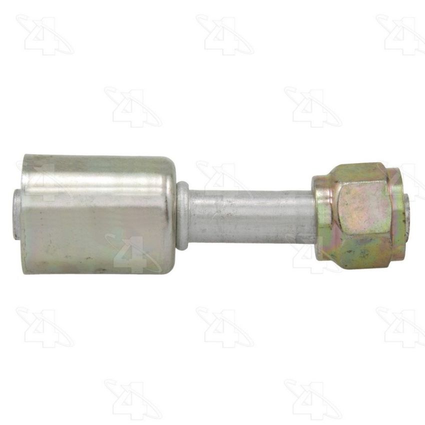 Four Seasons 15410 Straight Female O-Ring, Aluminum, Standard Diameter Beadlock, A/C Fitting