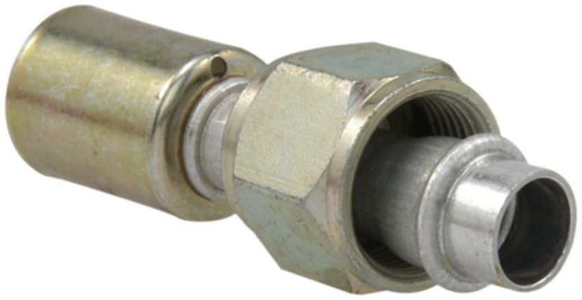 Four Seasons 15420 Straight Female O-Ring, Aluminum, Standard Diameter Beadlock, A/C Fitting