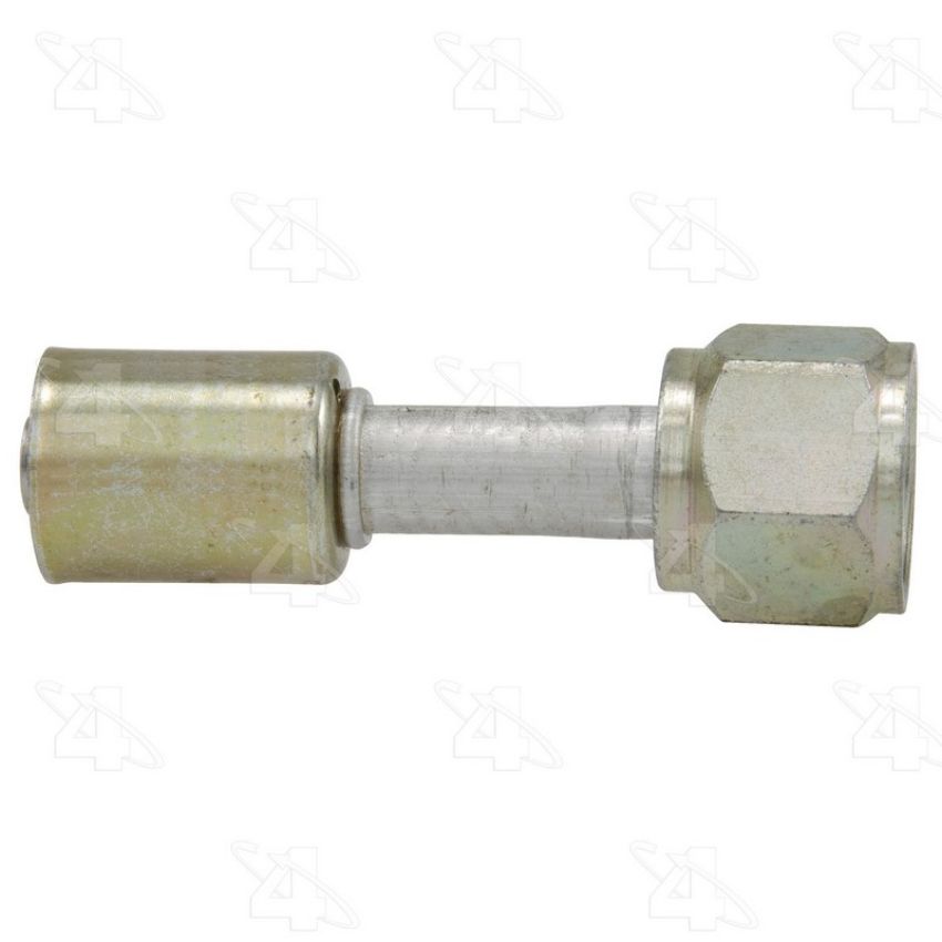 Four Seasons 15420 Straight Female O-Ring, Aluminum, Standard Diameter Beadlock, A/C Fitting